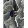 Vintage 925 Sterling Silver Charoite Ring Size 6