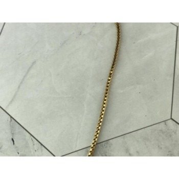 Chain With Pendant In Gilding Coral & CZ