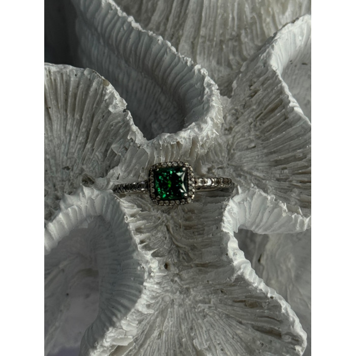 Ale 54 925 Sterling Silver Spinel & Beryl Ring Size 7