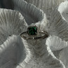 Ale 54 925 Sterling Silver Spinel & Beryl Ring Size 7