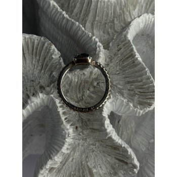 Ale 54 925 Sterling Silver Spinel & Beryl Ring Size 7