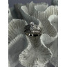 Shiny 925 Sterling Silver CZ Ring Size 9