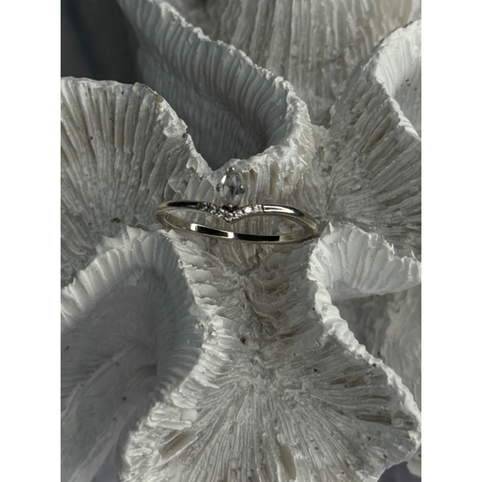 Ale 62 925 Sterling Silver Topaz & Beryl Ring Size 10