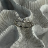 Ale 62 925 Sterling Silver Topaz & Beryl Ring Size 10