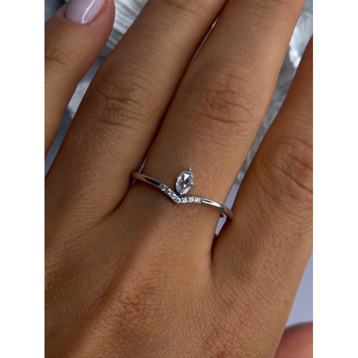 Ale 62 925 Sterling Silver Topaz & Beryl Ring Size 10