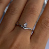 Ale 62 925 Sterling Silver Topaz & Beryl Ring Size 10