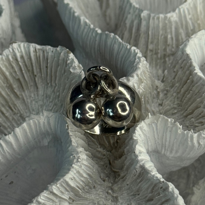 Vintage Bells 925 Sterling Silver Ring Size 7
