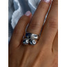 Vintage Bells 925 Sterling Silver Ring Size 7