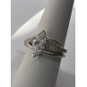 925 Sterling Silver CZ Ring Size 7.5