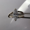 925 Sterling Silver CZ Ring Size 7.5