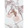 925 Sterling Silver Gold Plated Morganite 
