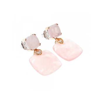 925 Sterling Silver Gold Plated Morganite 