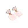 925 Sterling Silver Gold Plated Morganite 
