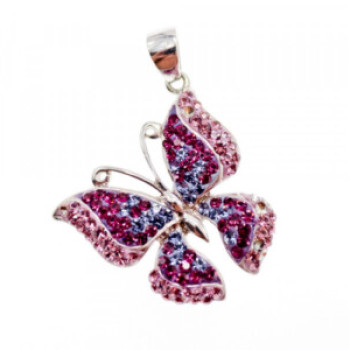 925 Sterling Silver Multicolor CZ 
