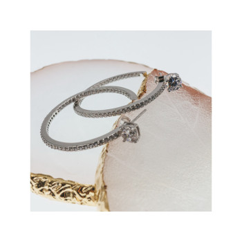 925 Sterling Silver CZ 