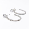 925 Sterling Silver CZ 