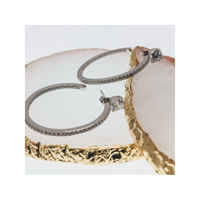 925 Sterling Silver CZ 