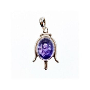 925 Sterling Silver Agate Pendant