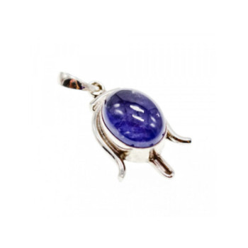 925 Sterling Silver Agate Pendant