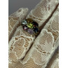 925 Sterling Silver Multicolor Spinel Ring Size 6