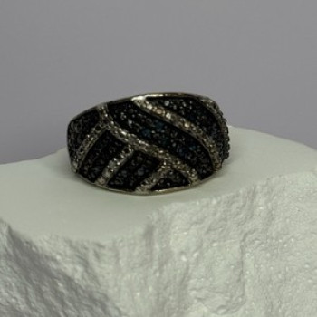 925 Sterling Silver Spinel Ring Size 6