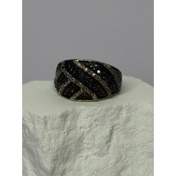 925 Sterling Silver Spinel Ring Size 6