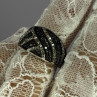 925 Sterling Silver Spinel Ring Size 6