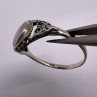 925 Sterling Silver Mother of Pearl Ring Size 7