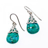925 Sterling Silver Jasper Earrings