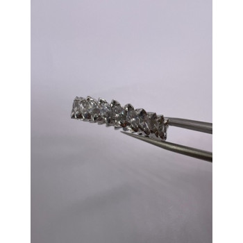 925 Sterling Silver CZ Ring Size 7.5
