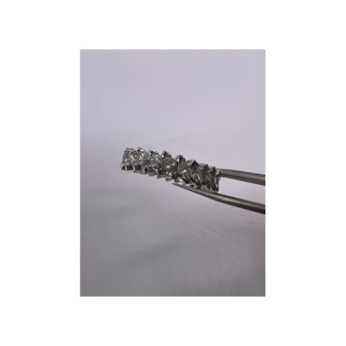 925 Sterling Silver CZ Ring Size 7.5