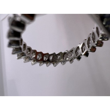 925 Sterling Silver CZ Ring Size 7.5