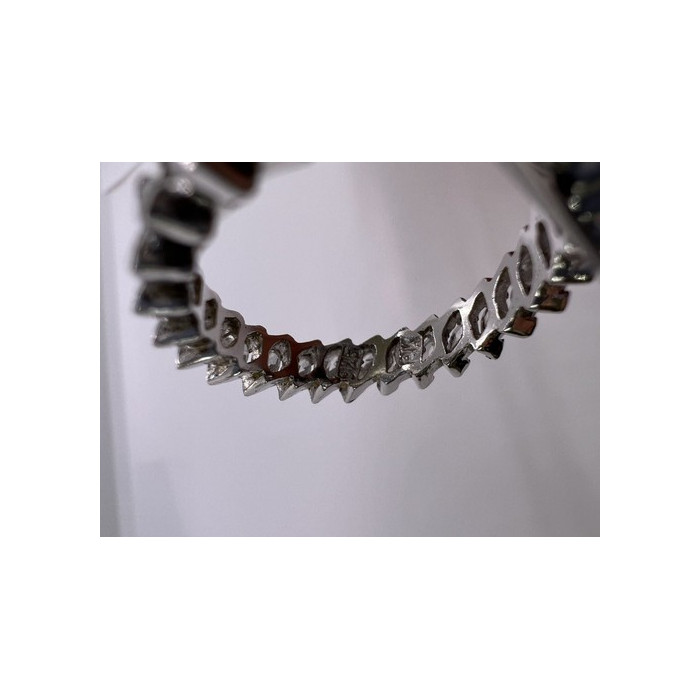 925 Sterling Silver CZ Ring Size 7.5