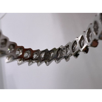 925 Sterling Silver CZ Ring Size 7.5