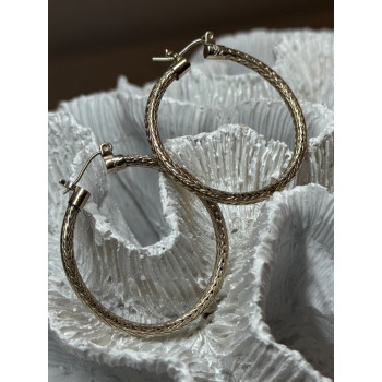 925 STERLING SILVER EARRINGS LENGTH 1.5 Inch