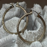 925 Sterling Silver Earrings Length 1.5 Inch