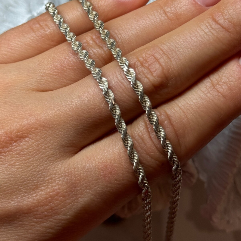 925 Sterling Silver Long Chain Length 30 Inch