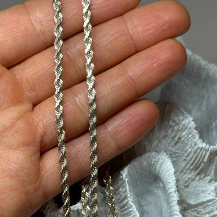 925 Sterling Silver Long Chain Length 30 Inch