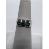 925 Sterling Silver Abalone Ring Size 5