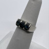 925 Sterling Silver Abalone Ring Size 5