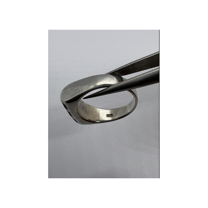 925 Sterling Silver Abalone Ring Size 5