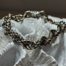 925 Sterling Silver CZ Bracelet Length 9 Inch