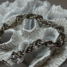 925 Sterling Silver CZ Bracelet Length 9 Inch