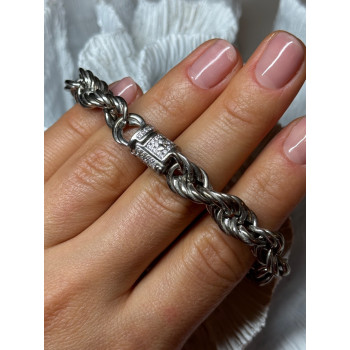 925 STERLING SILVER CZ BRACELET LENGTH 9 Inch