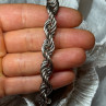 925 Sterling Silver CZ Bracelet Length 9 Inch