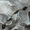 Vintage 925 Sterling Silver Abalone Bracelet Length 7 Inch