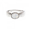 925 Sterling Silver Moonstone Ring Size 10.25
