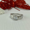 925 Sterling Silver Moonstone Ring Size 10.25