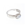925 Sterling Silver Moonstone Ring Size 10.25