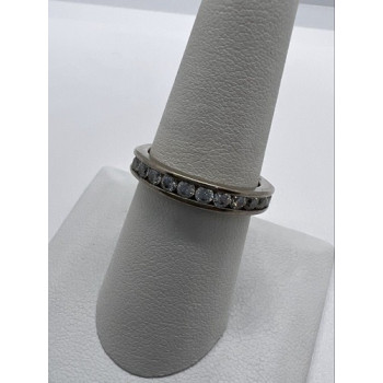 925 Sterling Silver CZ Ring Size 7